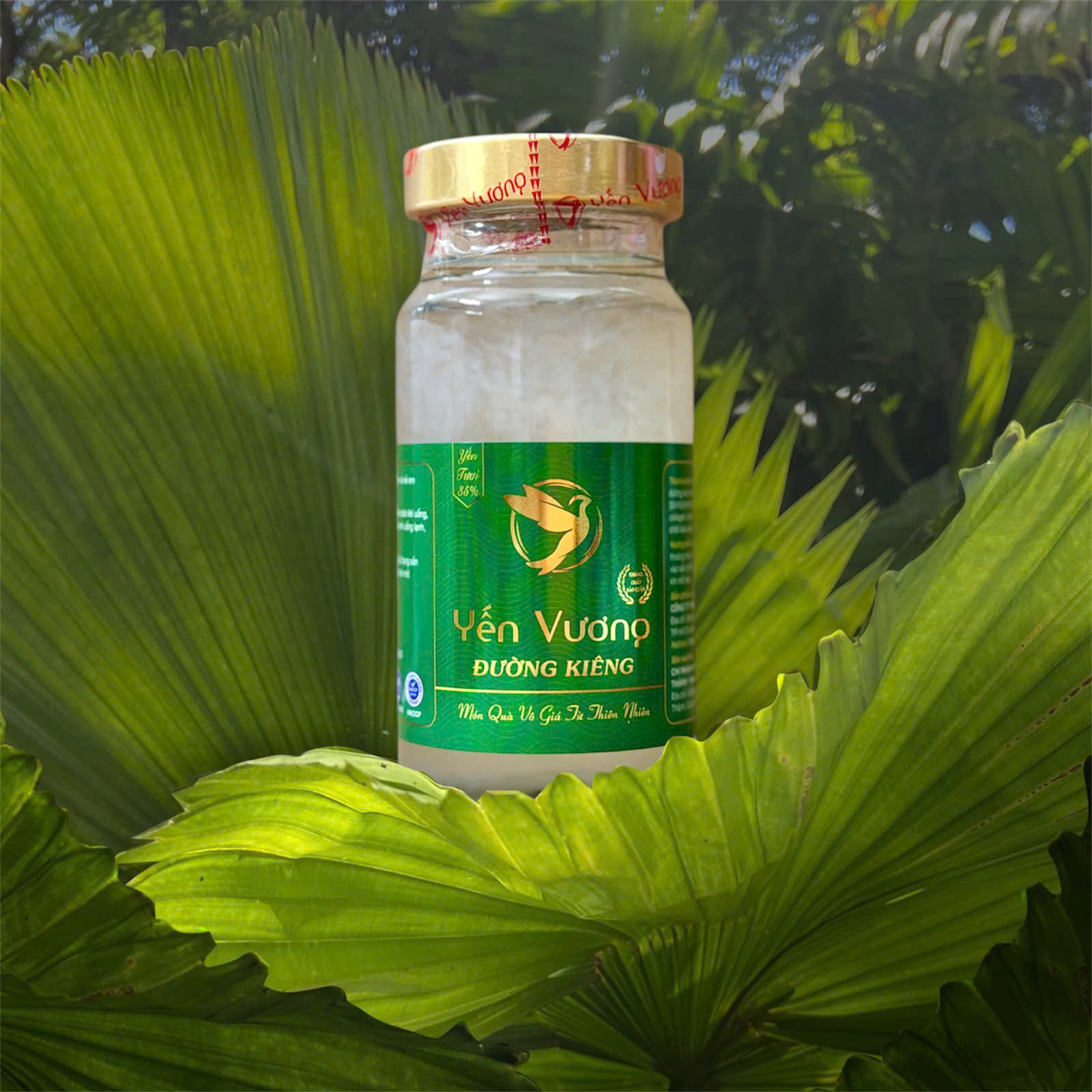 Hũ yến Vương 140ml Đường Isomal
